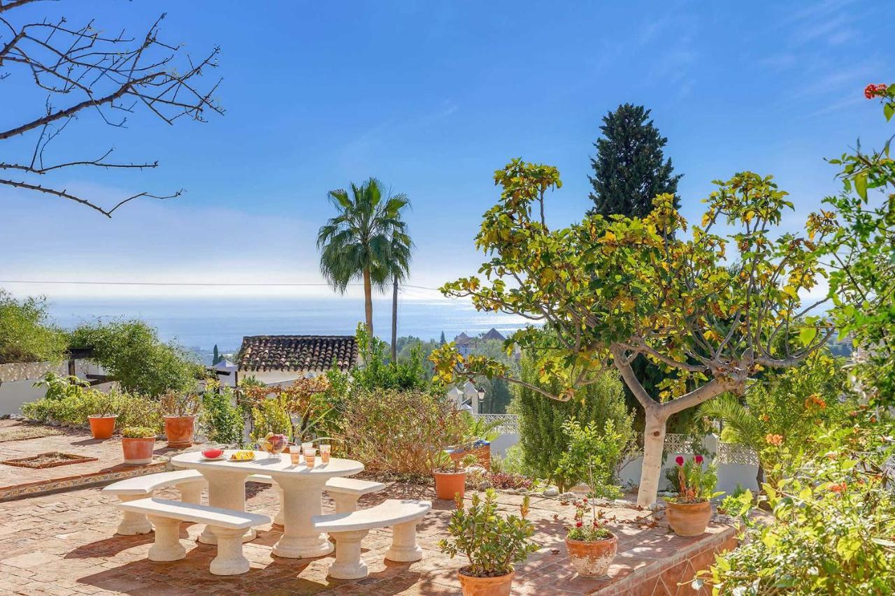 Private Heated Pool, Jacuzzi & 1225M2 Garden In Villa Cipreses Frigiliana Exterior foto
